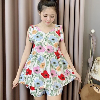 Đồ bộ voan lụa