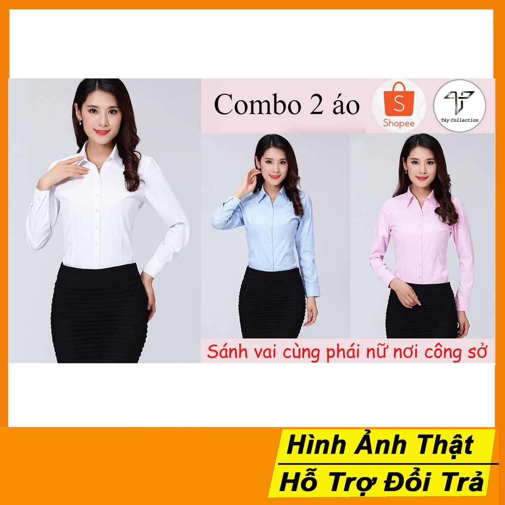 Combo ưu đãi 2 sơ mi cao cấp Tây Collection