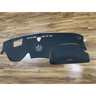 Thảm taplo santafe 2019-2020-2021 da carbon