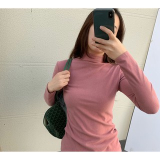 Áo Giữ Nhiệt Nữ Cổ Cao 3cm