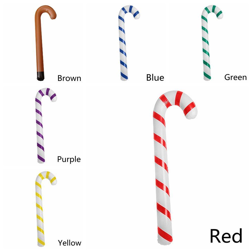 Bong Bóng Bơm Hơi Hình Lon Kẹo Mút Trang Trí Tiệc Năm Mới