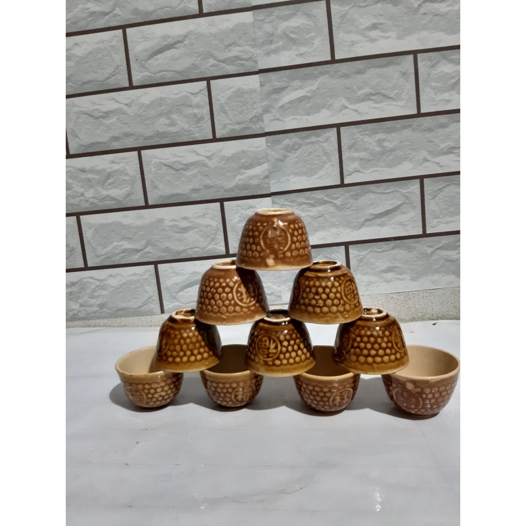 Chén bánh bò hấp 30 chén