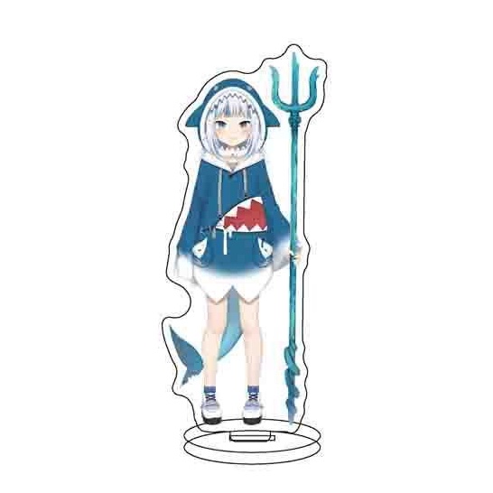 Mô Hình Standee GAWR GURA Vtuber HOLOLIVE anime chibi streamer mica acrylic trang trí