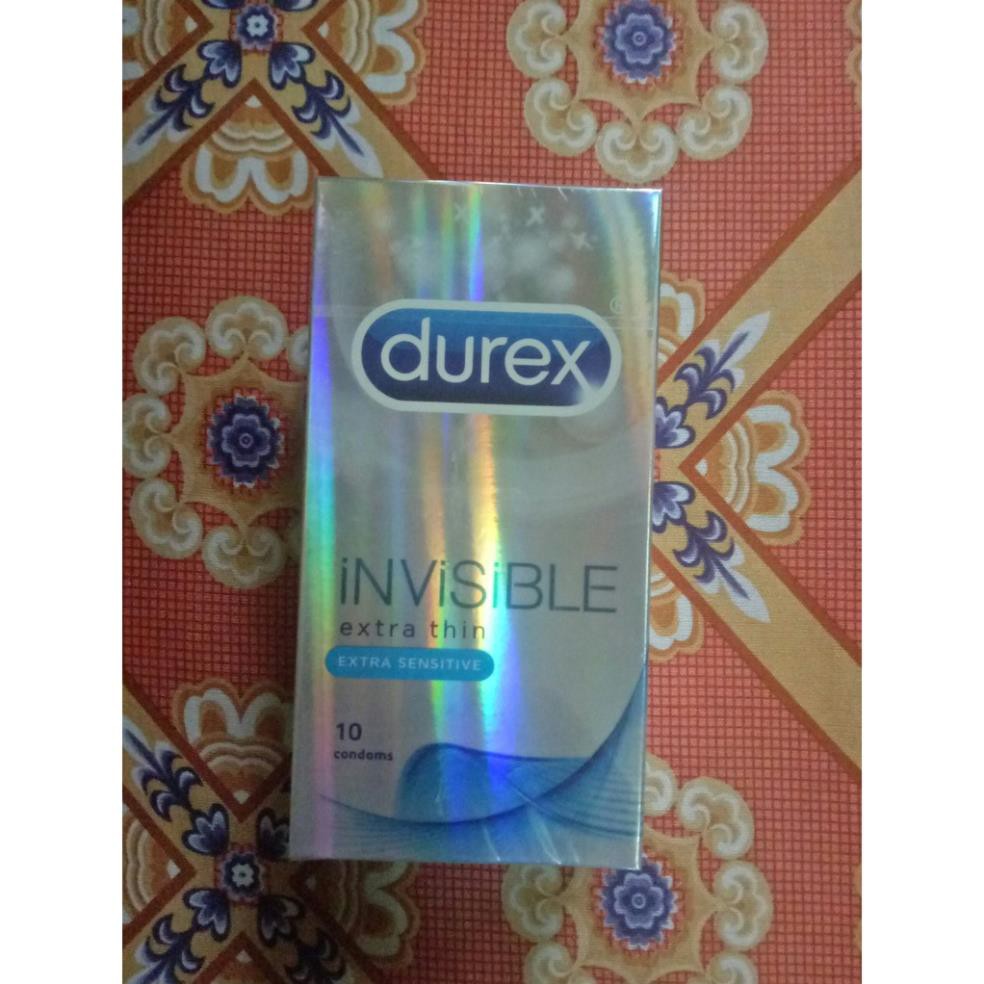 Hộp durex invisible 3 chiếc