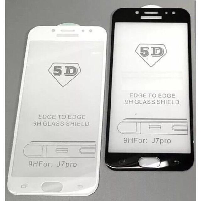 Samsung Galaxy J7 Pro - J7 plus (j7310), kính cường lực full màn, full keo toàn màn hình