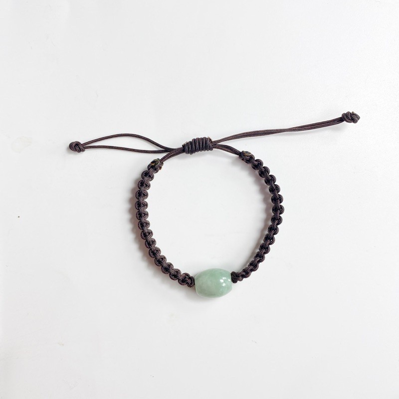 Vòng tay Lu thống cẩm thạch vân lý loại A - May mắn - Bình an - KAIA