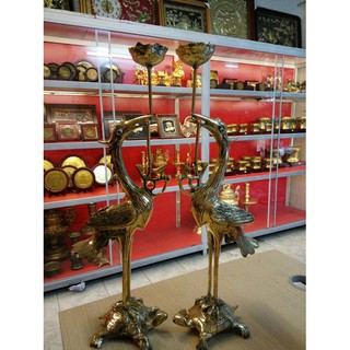 Đôi hạc thờ cúng cao 45cm
