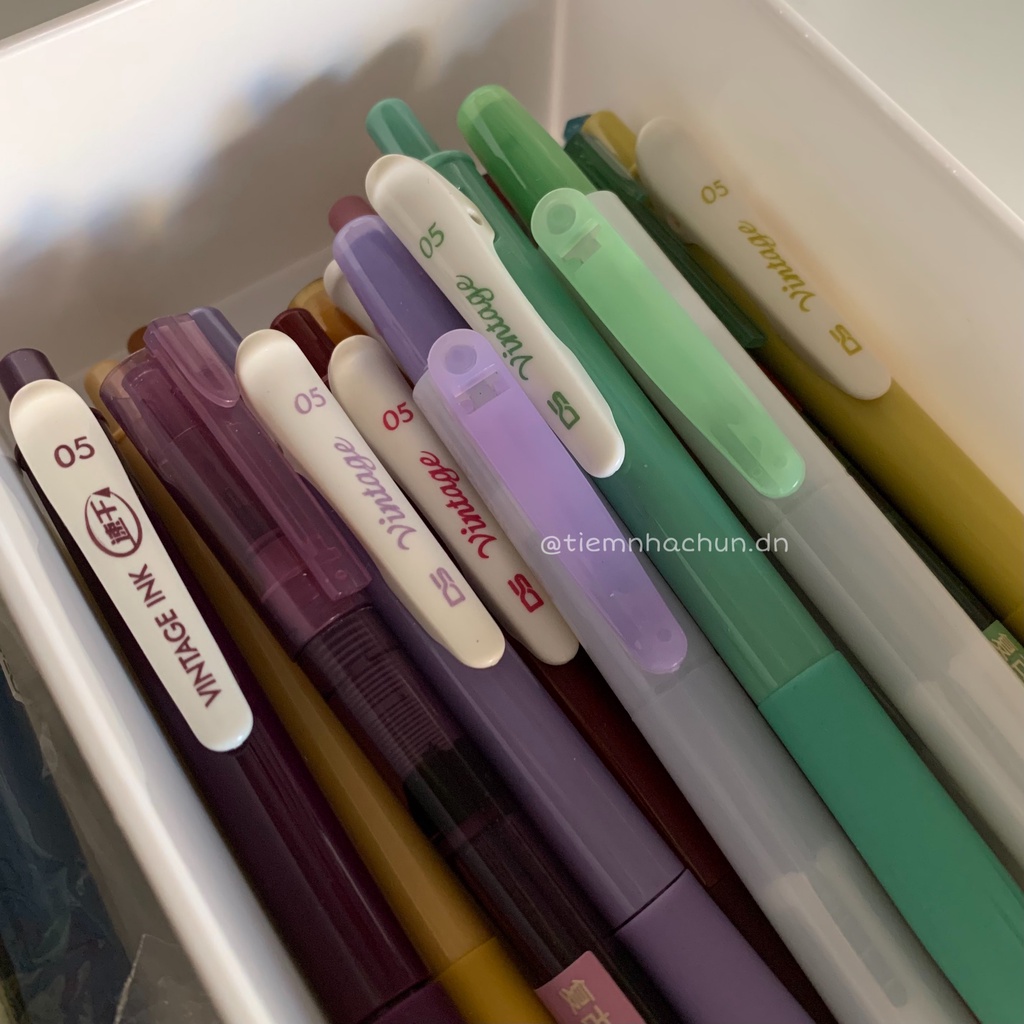SET 4 BÚT GEL TAKE NOTE KÈM BÚT HIGHLIGHT LOẠI MỚI NHIỀU MÀU NGÒI 0.5mm (ảnh thật) - Tiệm nhà Chun