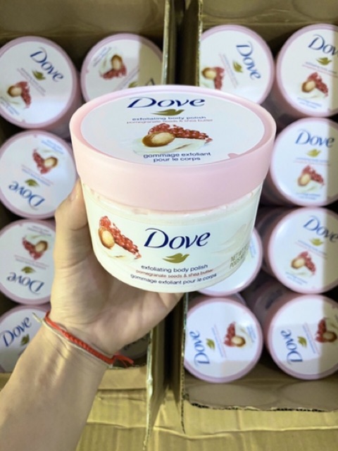 TẨY TẾ BÀO CHẾT DOVE EXFOLIATING BODY POLISH 298g