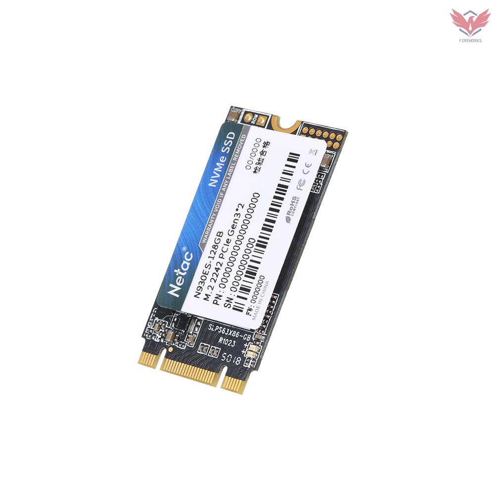 Ổ Cứng Netac N930Es Nvme M.2 2242 Ssd Gen3X2 Pcie 3d Mlc / Tlc Nand 128gb