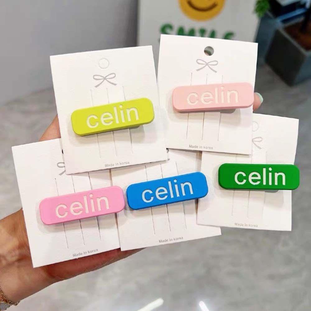 Kẹp Tóc Màu Sắc Kẹo Ngọt VANES1 Xinh Xắn Cho Bé Gái