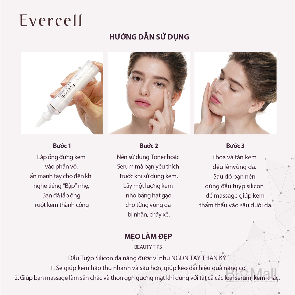 EVERCELL Deep Wrinkle Solution Cream nozzle type