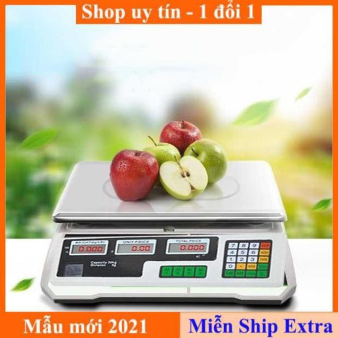 [ Xả kho tết] Cân điện tử tính tiền 2 mặt loại 40Kg Hàn Quốc - Dễ sử dụng, tính tiền chính xác - Bảo hành 1 đổi 1