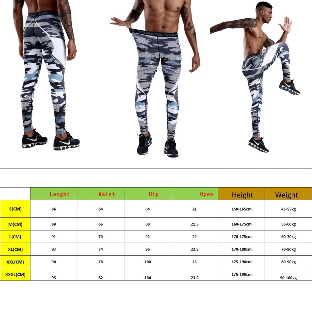 Quần legging thể thao thấm hút mồ hôi nhanh dành cho nam