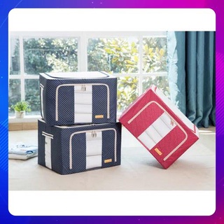 TÚI VẢI KHUNG THÉP ĐỰNG CHĂN - CẤT QUẦN ÁO BỌC VẢI SỢI POLYESTE