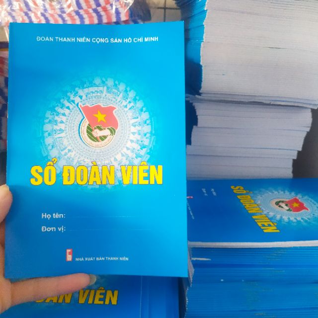 [ GIÁ SỈ ] Sổ đoàn viên xanh dương