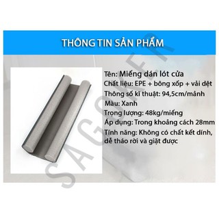 Miếng xốp chặn chân cửa SAGOKER, mã SG_MX_CHAN