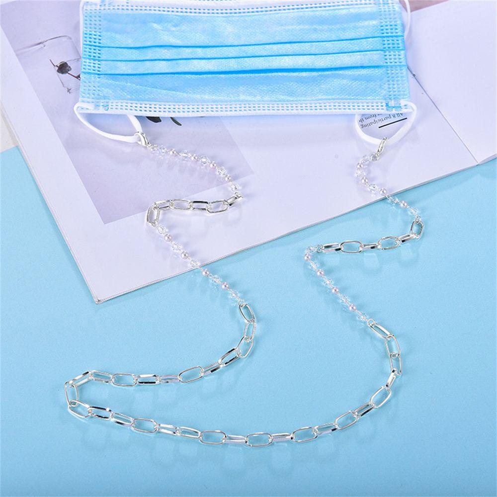 MOILYVN Dây Xích Kim Loại Đeo Kính Mát Thời Trang Cho Nữ