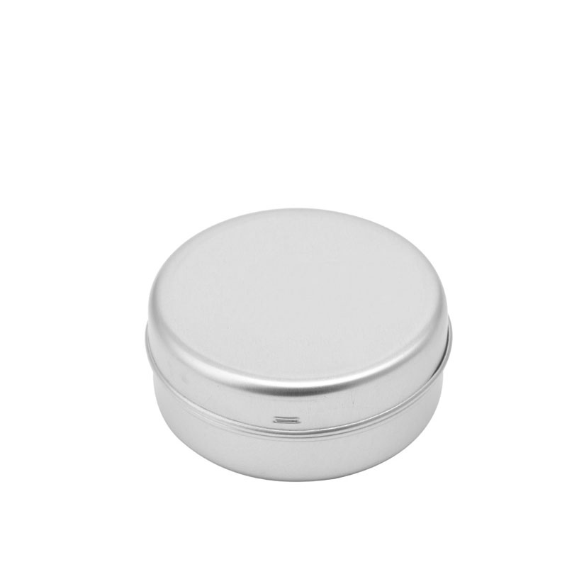 Hộp Thiếc Đựng Mỹ Phẩm Rỗng 30ml Bằng Nhôm Màu Bạc Có Nắp Đậy
