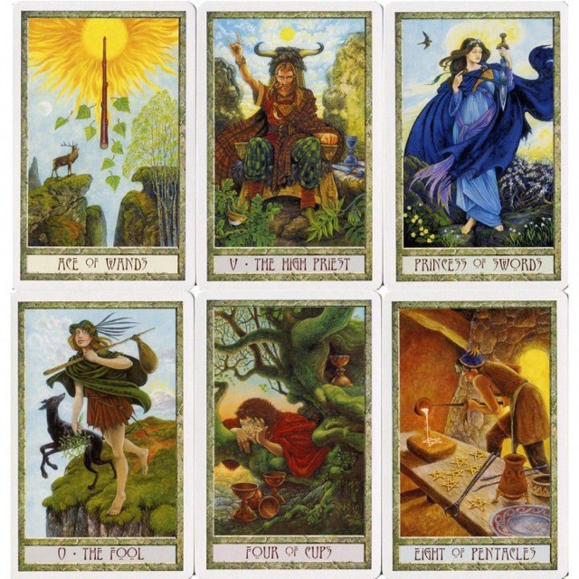 Bài Druid Craft Tarot Kit