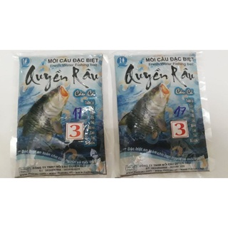 Combomồi câu cá quyền dâu số 3-vị mồi chuyên dùng để câu cá chép cá chép hiệu quả nhất