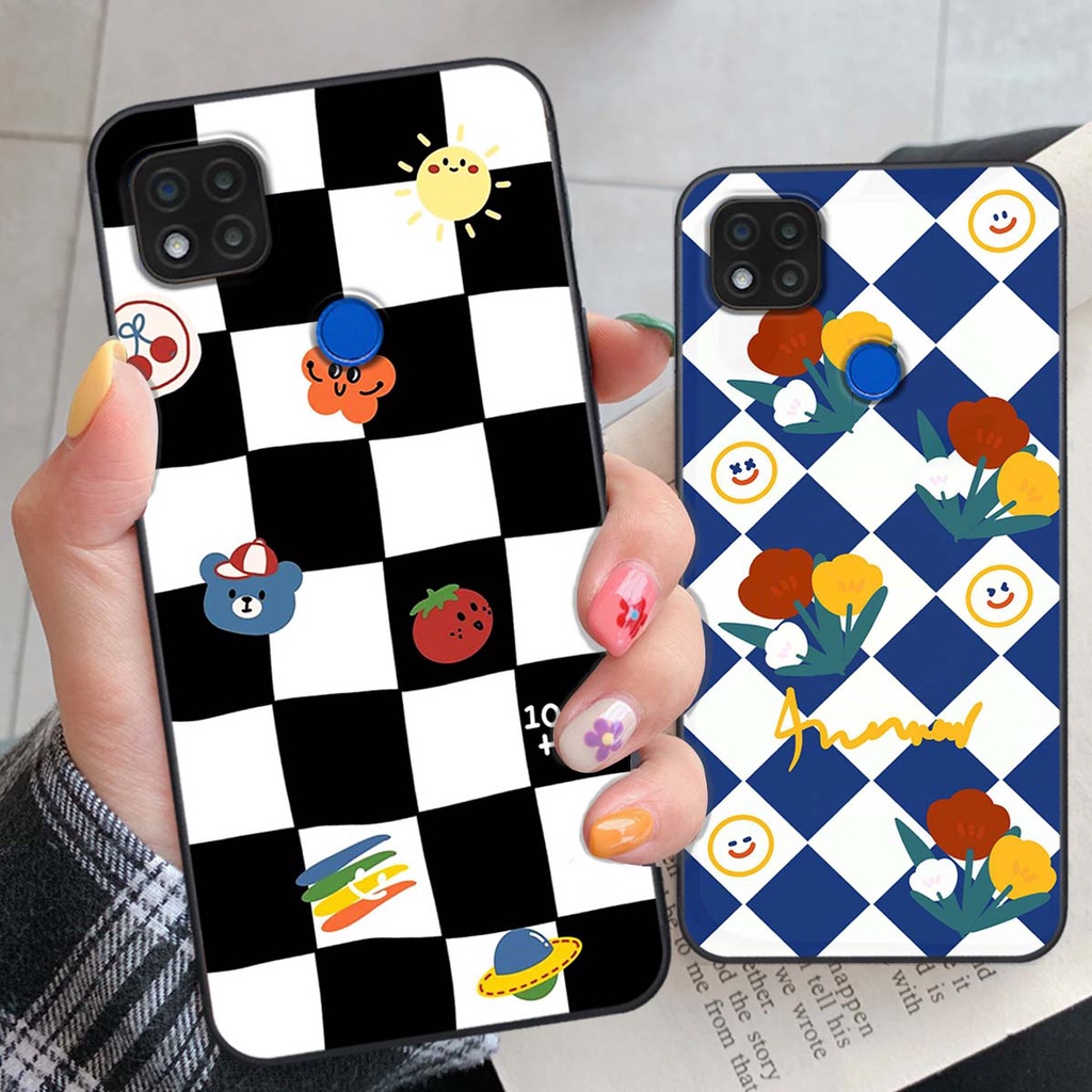 Ốp Xiaomi Redmi 9C họa tiết hoa, gấu thời trang, ốp dẻo bền đẹp