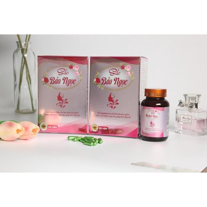 Sắc Bảo Ngọc - Hỗ trợ hạn chế tình trạng lão hóa da, giảm nám