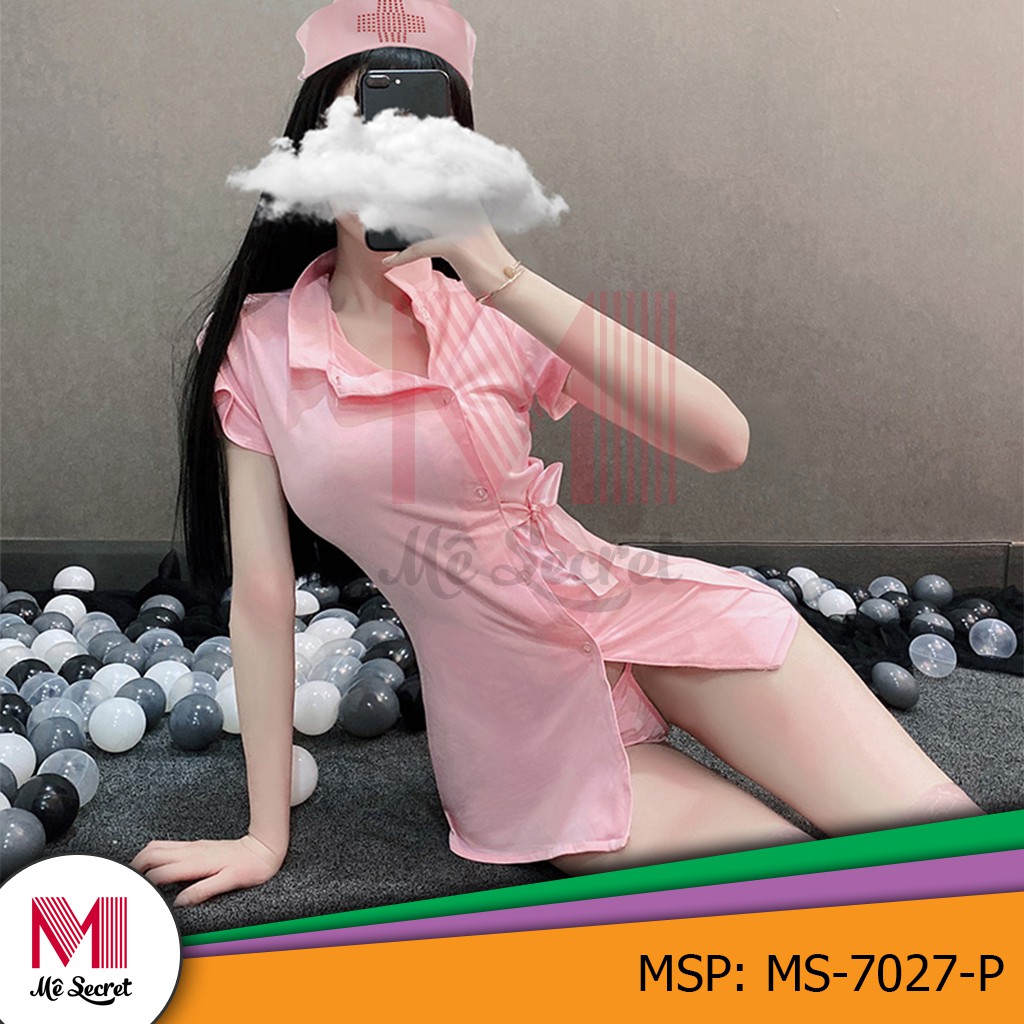 Cosplay - Nữ Y Tá Gợi Cảm - Đồ Ngủ Hóa Trang Nữ Y Tá Sexy, Quyến Rũ, Gợi Cảm, Khiêu Gợi - MS-7027-W-R | BigBuy360 - bigbuy360.vn