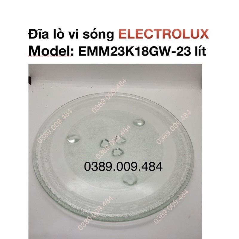 Đĩa lò vi sóng ELECTROLUX 23 lít EMM23K38GW