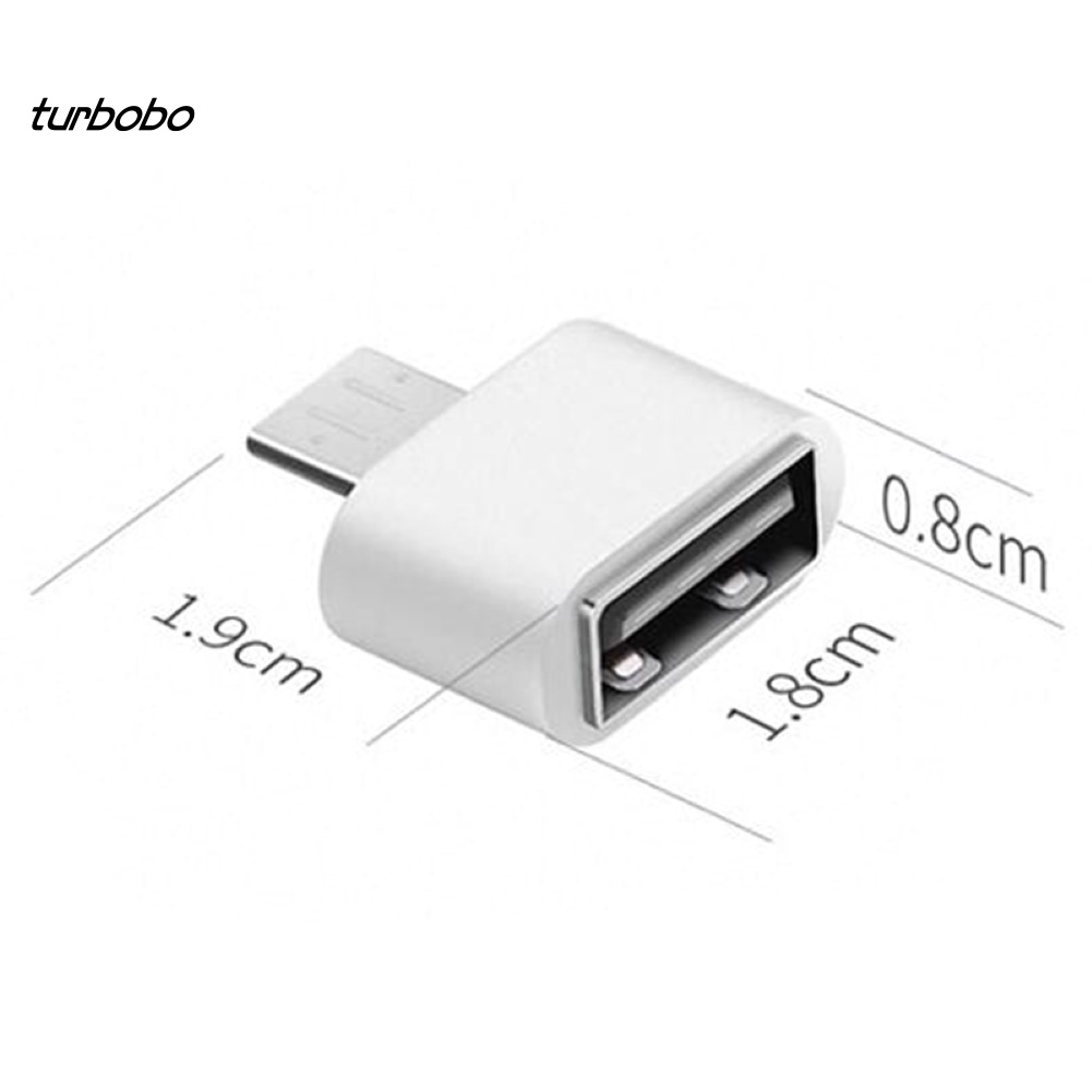 Đầu chuyển đổi OTG Micro USB mini V8 tiện dụng cho điện thoại Android