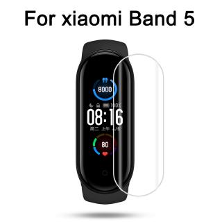 Set 3 miếng dán TPU bảo vệ màn hình dành cho vòng đeo tay thông minh Xiaomi Mi Band 5