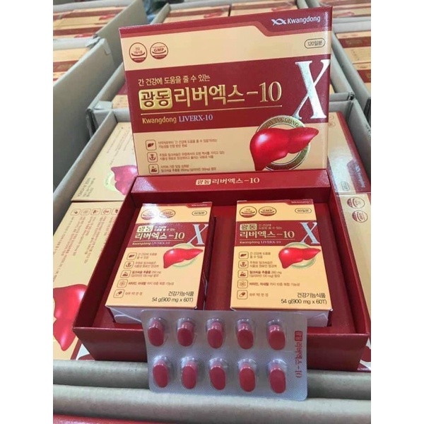 Viên bổ gan Kwangdong hàn quốc, hộp 120 viên - Bổ gan hàn quốc nội địa