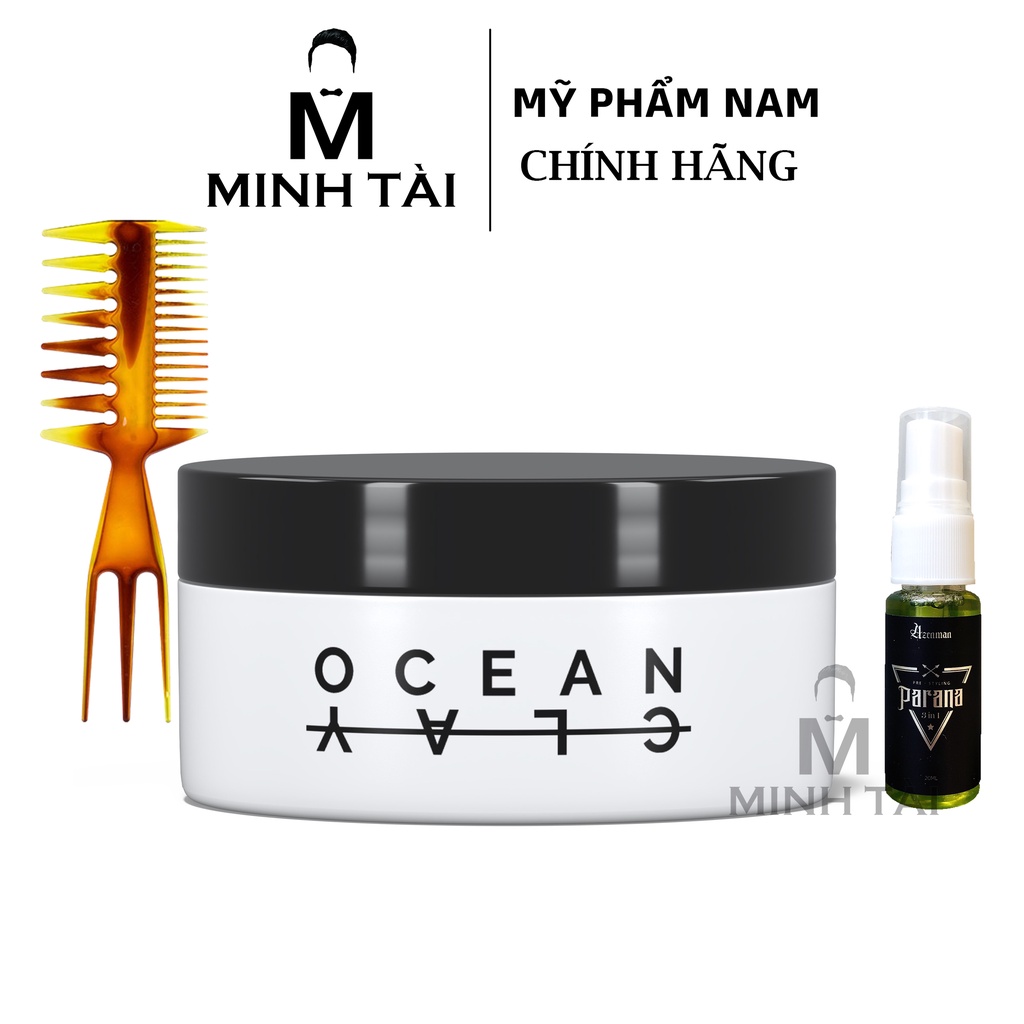 Sáp Vuốt Tóc Nam SHEHVOO Ocean Clay