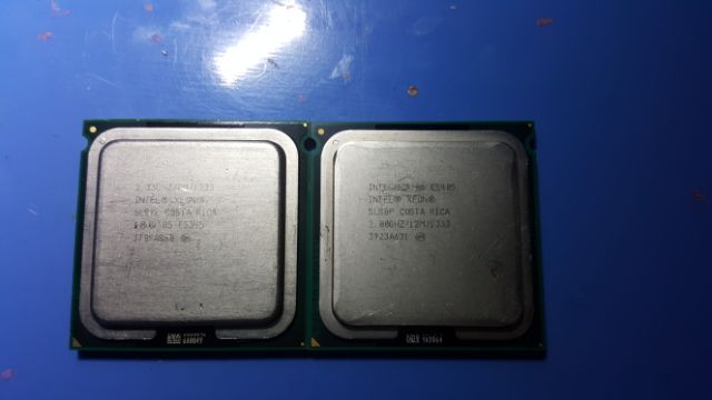 Vi xử lý XEON E5345 và E5405. Socket đã mod cho 775