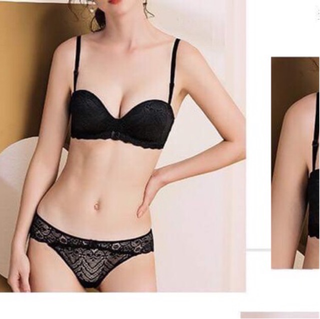 Áo Lót Quả Ngang Không Gọng Có Đệm Mặc Được Không Dây B223