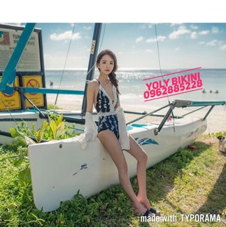 BIKINI đáp ren dây chéo lưng hàn quốc