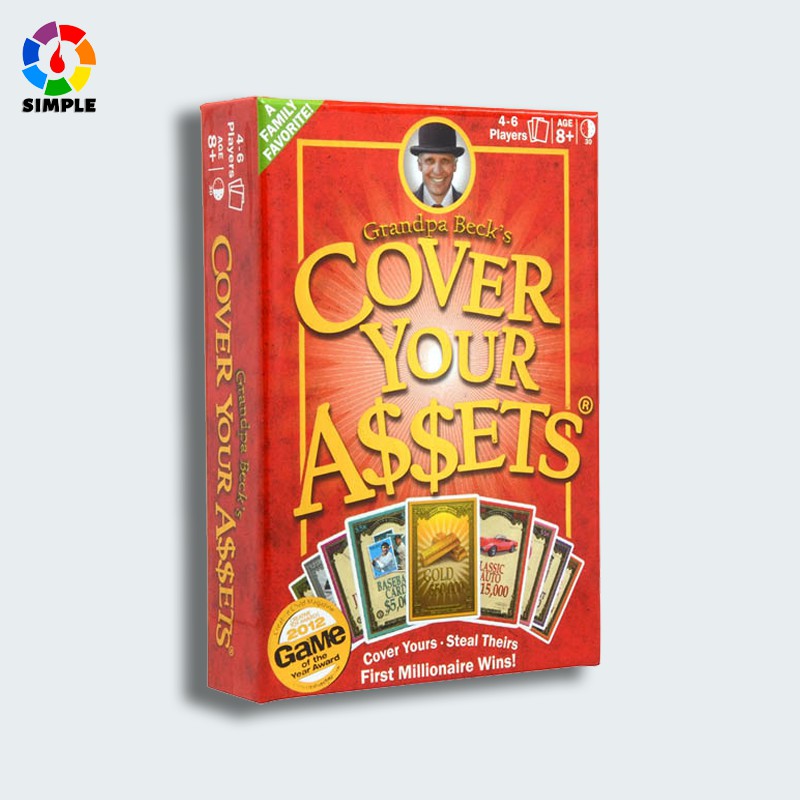 Bộ bài Grandpa Beck’s Cover Your Assets sáng tạo giải trí cho gia đình/bạn bè