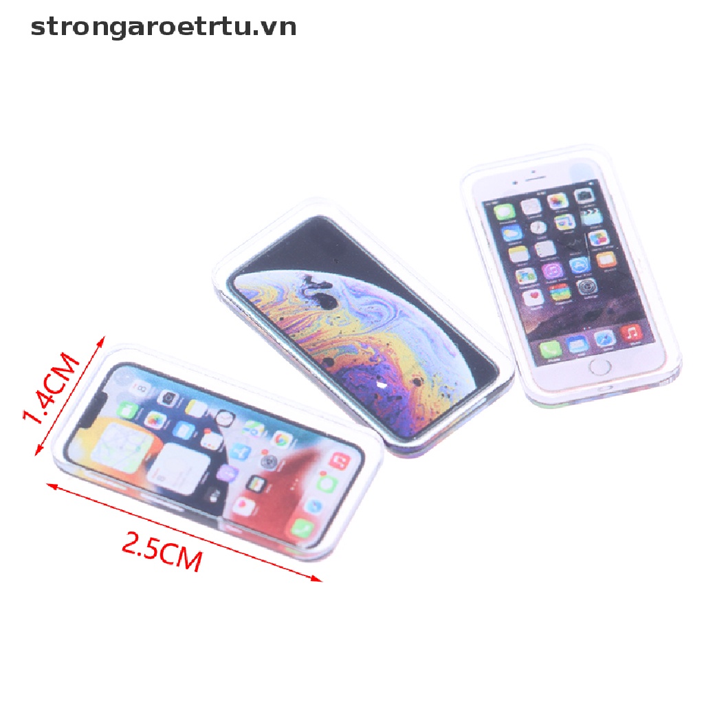 Điện Thoại Di Động Mini Tỉ Lệ 1: 12 Trang Trí Nhà Búp Bê