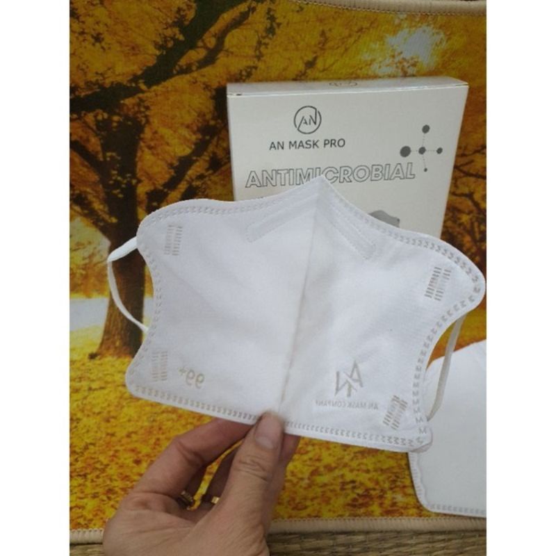 Hộp 10 chiếc Khẩu trang y tế 6D An Mask Pro 99
