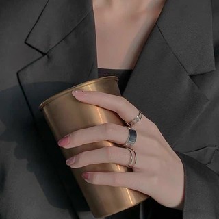 Set nhẫn 3 món hàn quốc