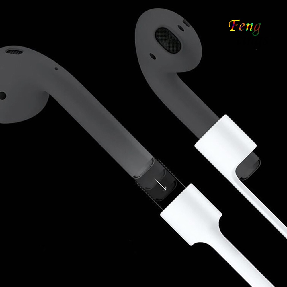Dây silicon đeo cổ giữ chống rơi thích hợp cho tai nghe bluetooth airpods