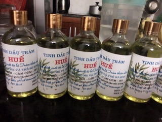 Combo 10 lọ dầu tràm Huế (lọ tròn) (khách sỉ)