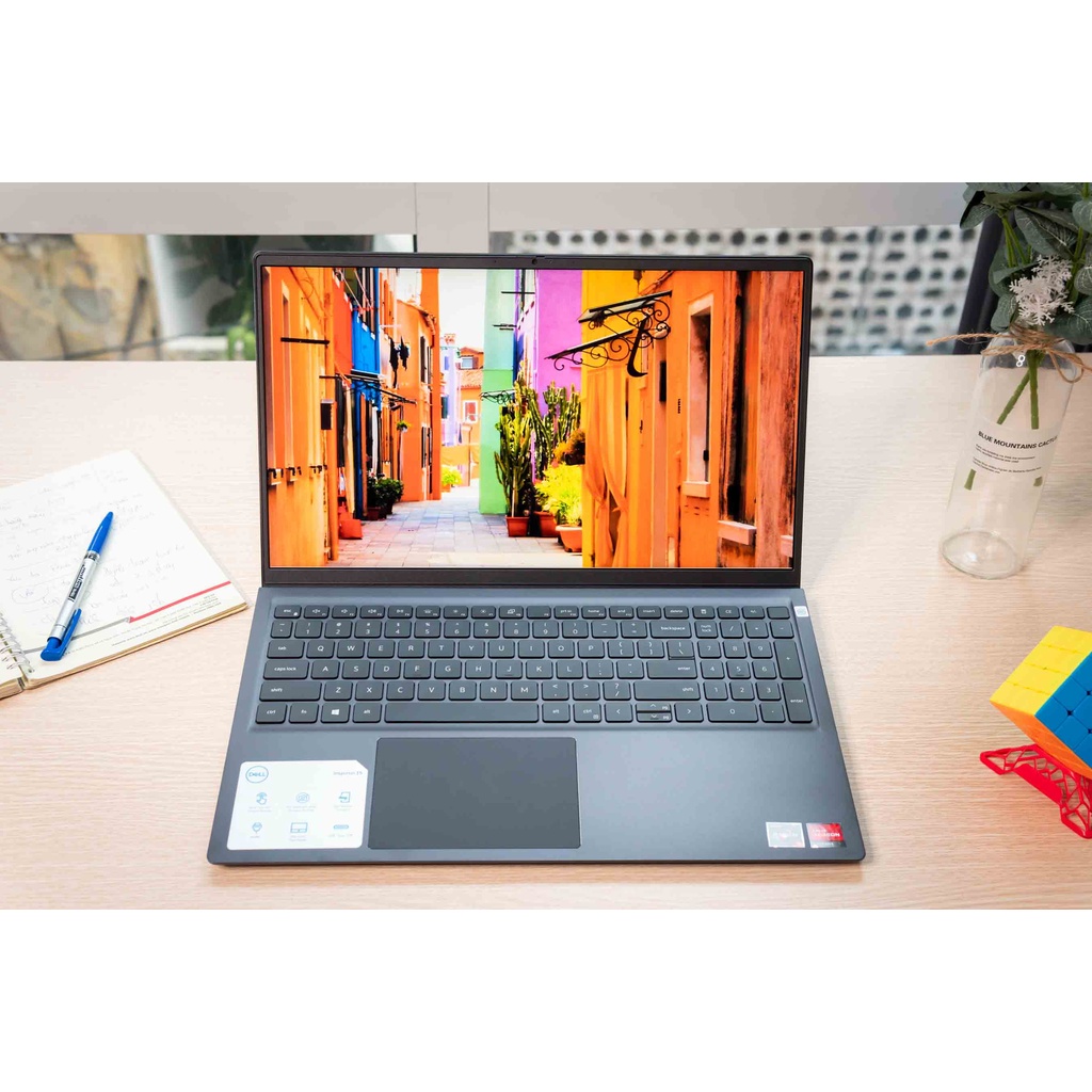 Laptop mỏng nhẹ Dell Inspiron 15 5515 Ryzen 5-5500U, 8GB, 256GB, Radeon Graphics, 15.6'' FH