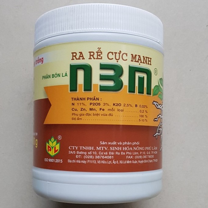 RA RỄ CỰC MẠNH N3M 500g - Phân Bón Lá N3M, kích rễ