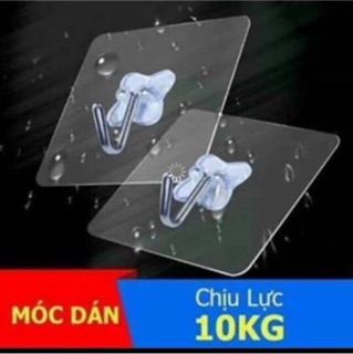 Móc siêu dính tường Combo 10 chiếc
