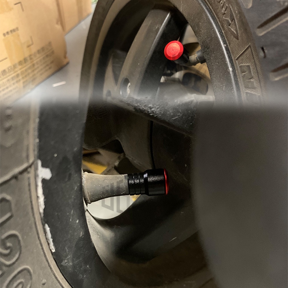 Set 2 Nắp Van Lốp Xe Máy YAMAHA AEROX NVX 125 155 V1 V2 Bằng Nhôm CNC