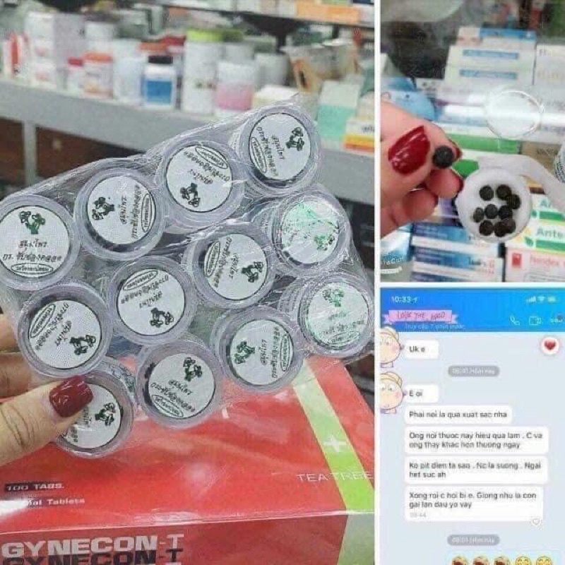 Viên evele thái lan 10 viên