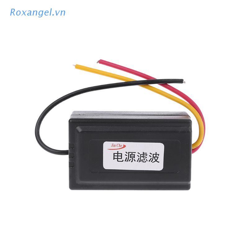 Bộ Lọc Nguồn Bằng Nhựa Màu Đen DC 12V Cho Xe Ô Tô VEA22P