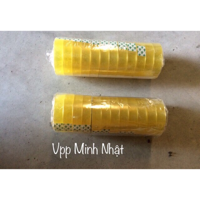 Lố 12 băng dính 1cm