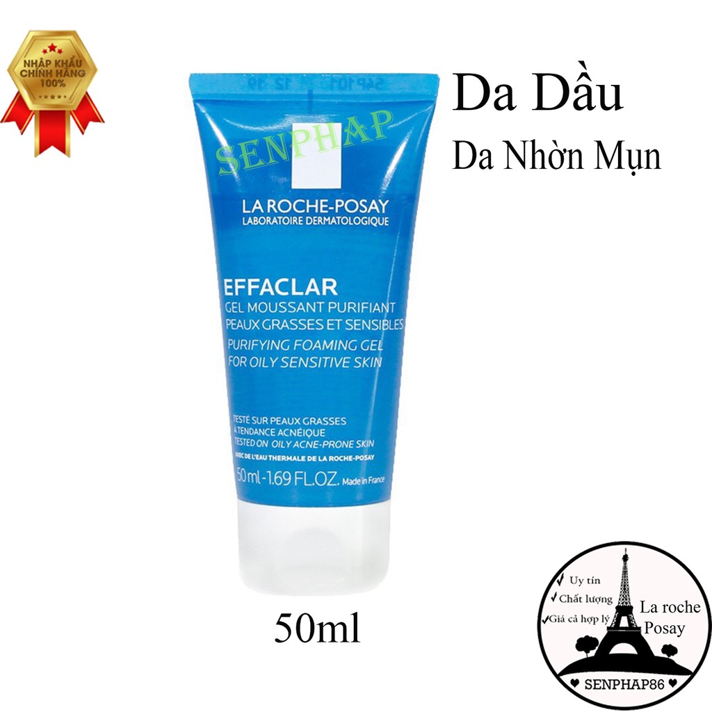 Sữa rửa mặt La Roche Posay Pháp  ❤️Free Ship❤️sữa rửa mặt da dầu,da nhạy cảm hiệu quả